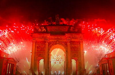 kép a téli olimpia megnyitóünnepségéről