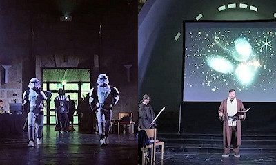 Star Wars-show templomban Németországban